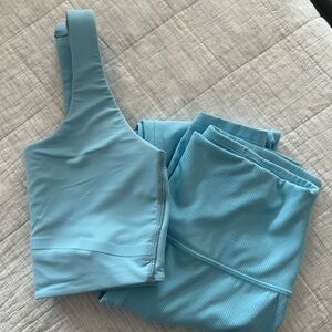 Target athletic sports bra and legging set